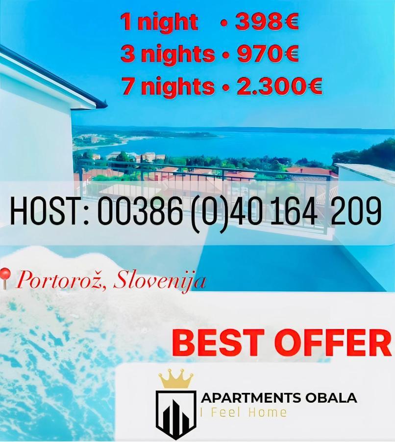 Apartma Portoroz Portorož Exterior foto